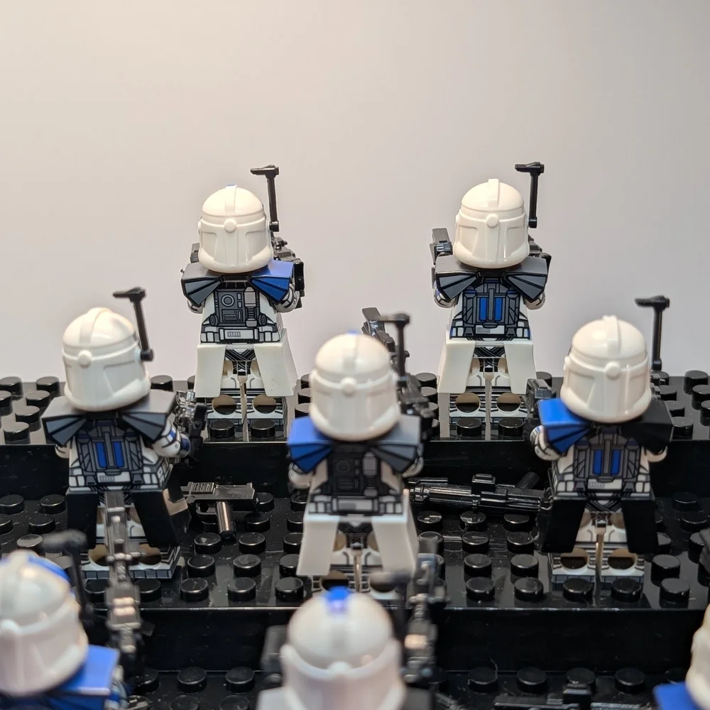 8 Minifigures- Star Wars 501st Legion Torrent Company Bundle Building Block Toy